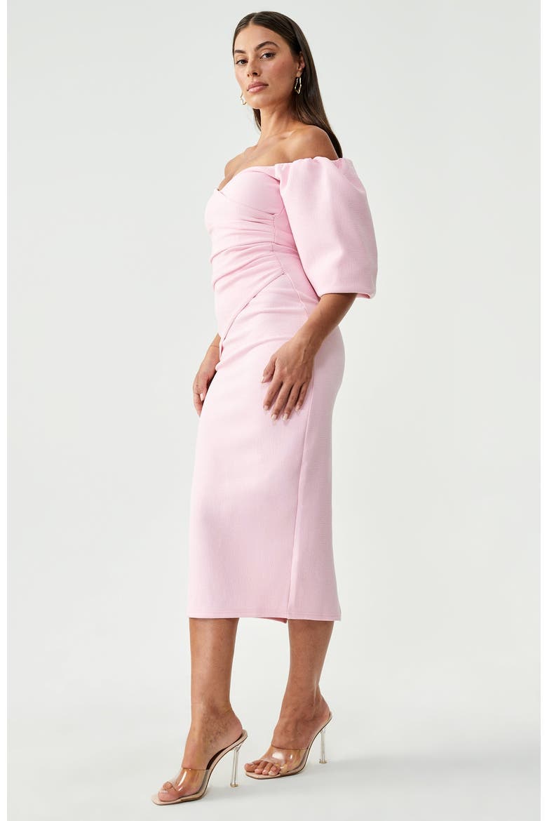 Jessamy Dress, Alternate, color, Pale Pink