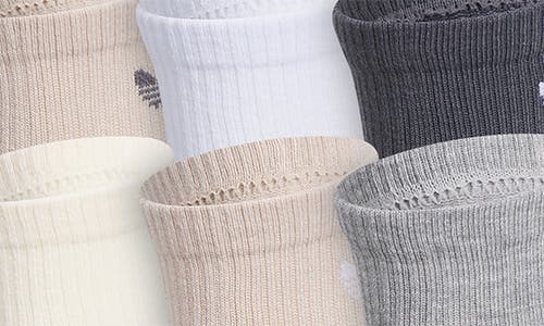 Adidas Originals Adidas Gender Inclusive Originals Superlit Assorted 6-pack Quarter Socks