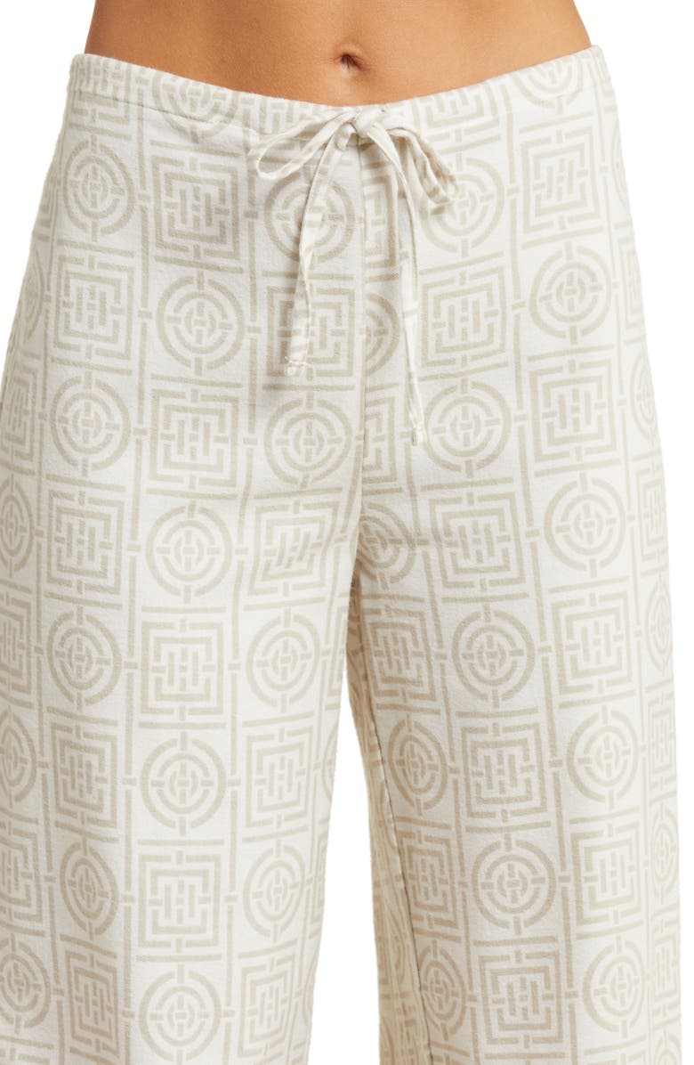 Natori Infinity Cotton Flannel Pajamas, Alternate, color,