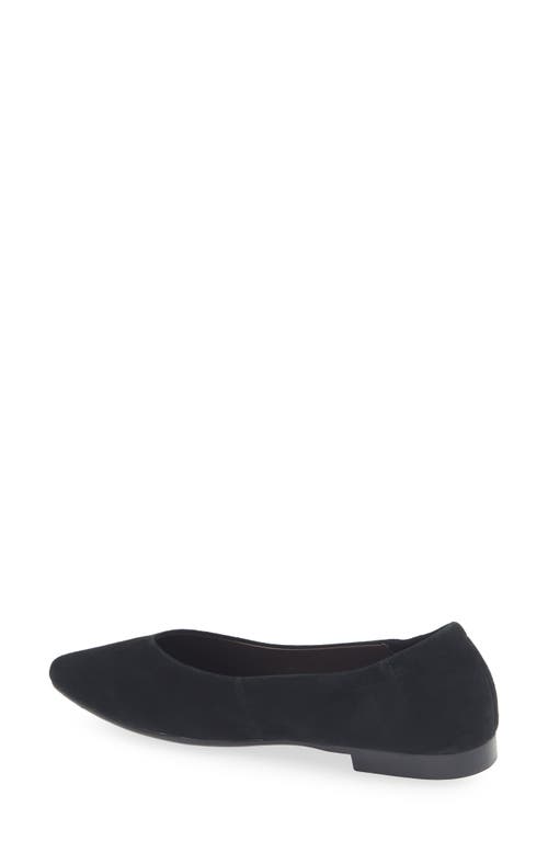 Cordani Mavis Pointed Toe Flat In Black