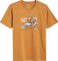 Brixton Wellston Cotton Graphic T-Shirt