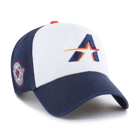 Men's '47  Navy Houston Astros 2025 City Connect Clean Up Adjustable Hat