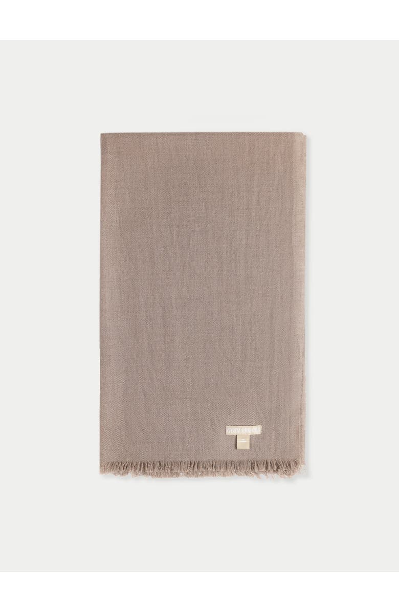 Gobi Cashmere Lightweight Cashmere Woven Scarf, Main, color, Taupe
