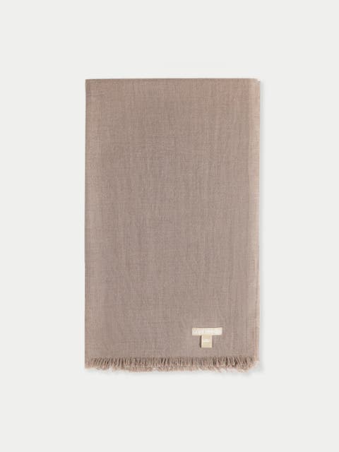 Lightweight Cashmere Woven Scarf