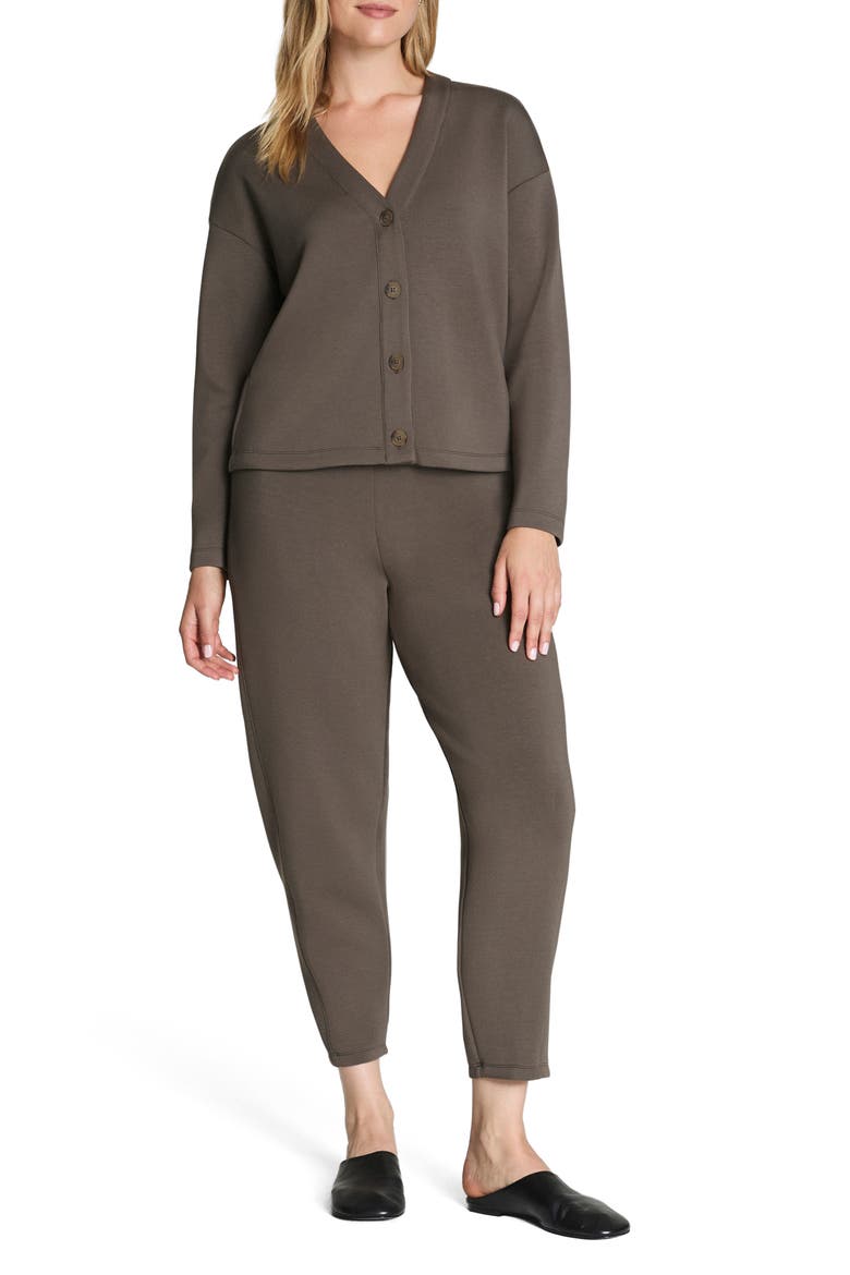 AirEssentials V-Neck Cardigan, Alternate, color, MINERAL