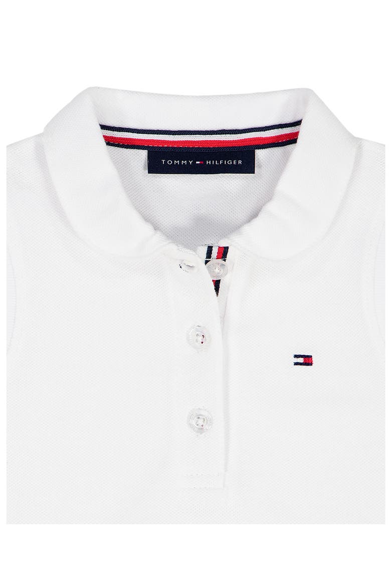 Kids' Polo Dress, Alternate, color, WHITE