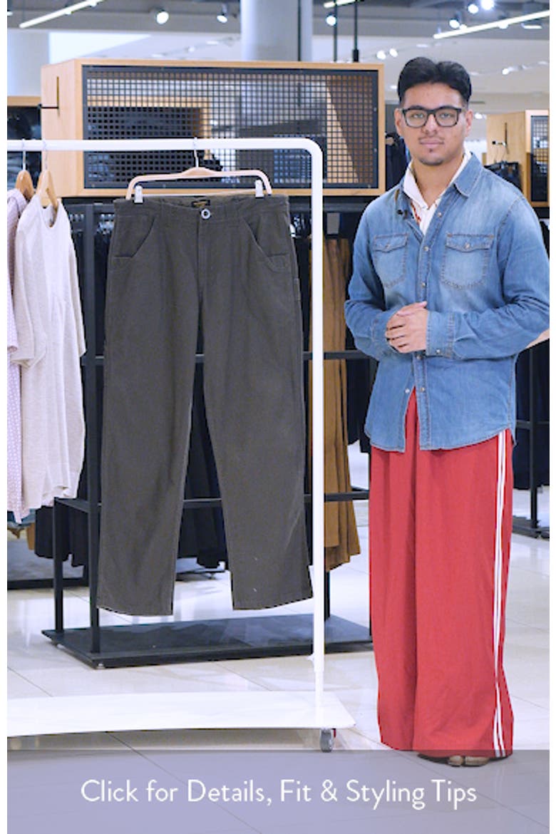 Bison Cotton Canvas Carpenter Pants video