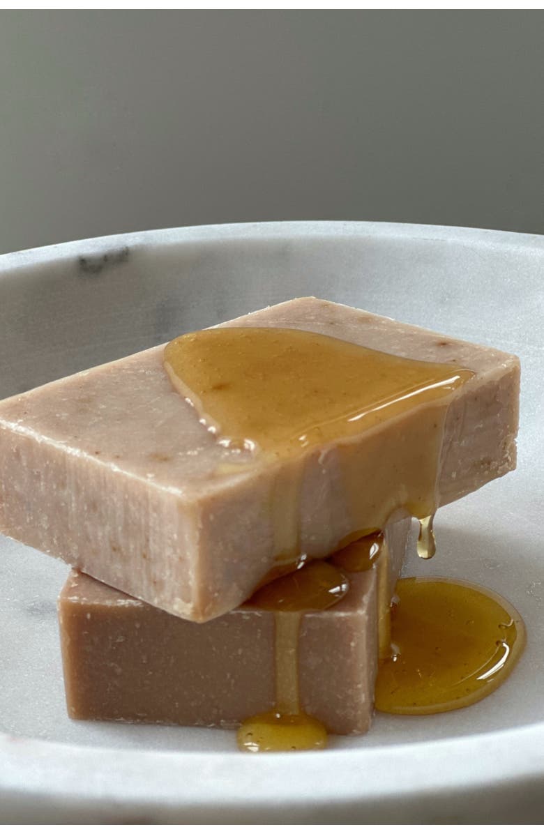 Pillowpia Cold Process Exfoliating Bar Soap, Alternate, color, Milk & Honey