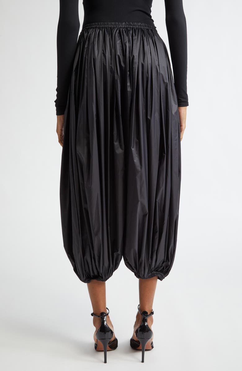 Alaïa Balloon Taffeta Pants, Alternate, color, 