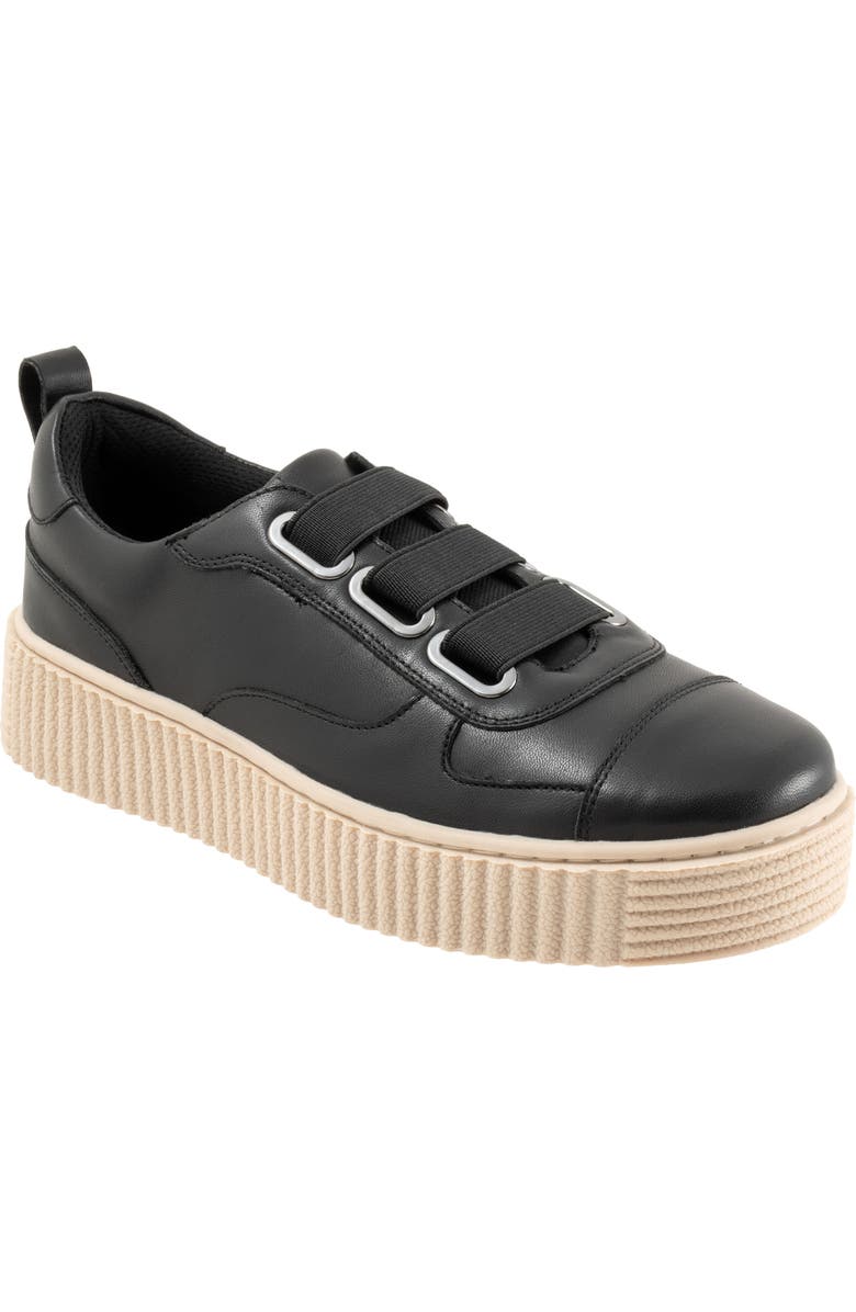 Trotters Bliss Platform Sneaker, Main, color, Black