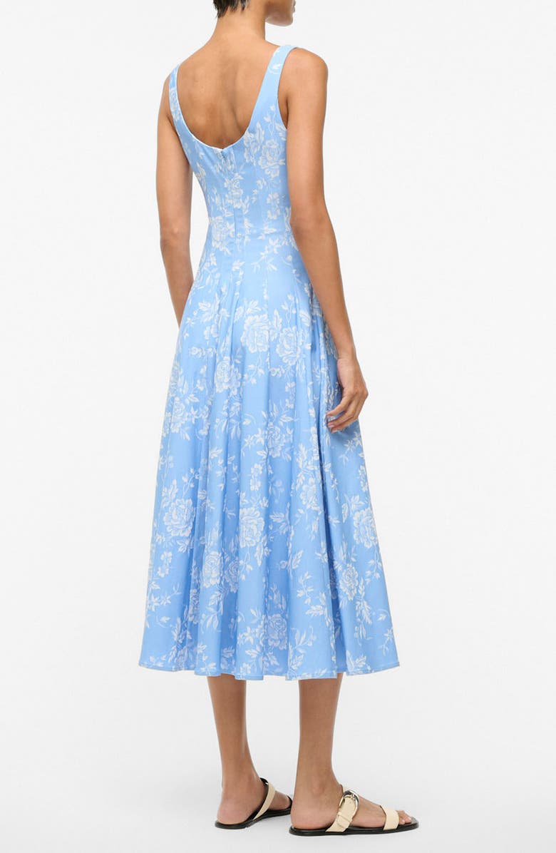 Wells Floral Midi Dress