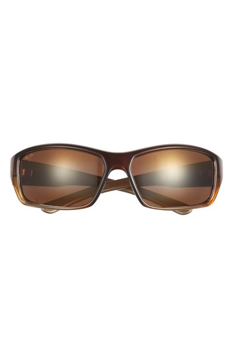 62mm Square Core Polarized Sunglasses