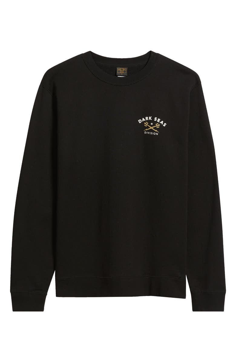 DARK SEAS Headmaster V3 Graphic Sweatshirt, Main, color, Black