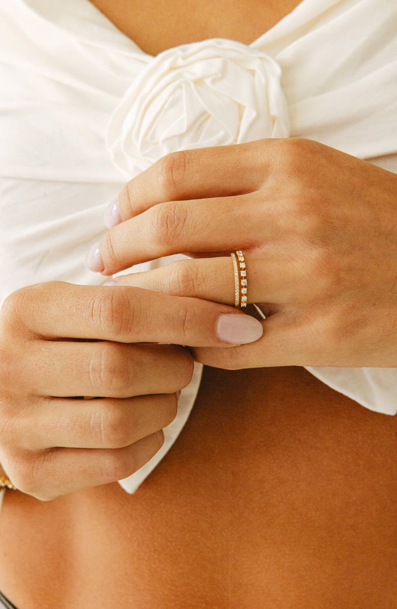 Dana Rebecca Designs Ava Bea Diamond Stacking Ring, Alternate, color, 