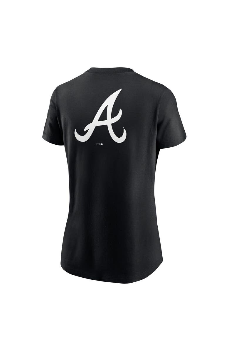 Nike Women's Nike Black Atlanta Braves Over Shoulder T-Shirt, Alternate, color, 