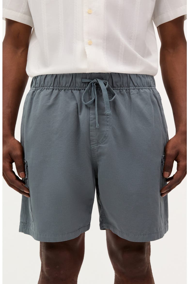 Cruz Linen Cargo Shorts, Main, color, Duck