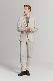 MANGO Super Slim Fit Stretch Suit Pants