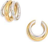 Luv AJ The Two-Tone Cala Ear Cuff