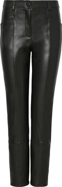 Milly Rue Faux Leather Pants