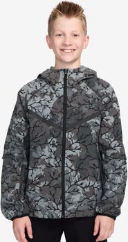 Nike Kids' Sportswear Tech Woven Hooded Full Zip Jacket