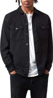 AllSaints Spotter Button-Up Shirt Jacket