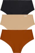 DKNY Litewear Cut Anywear 3-Pack Hipster Panties