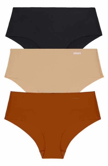 DKNY Litewear Cut Anywear 3-Pack Hipster Panties