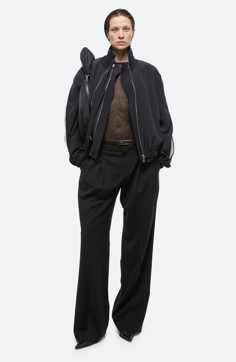 Helmut Lang Zeroscape Mesh Cotton Jersey T-Shirt, Alternate, color, 