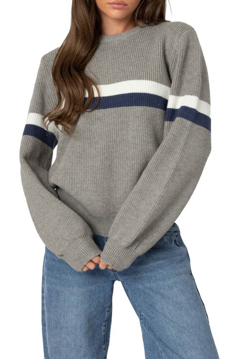 Women's Grey Striped Sweaters | Nordstrom