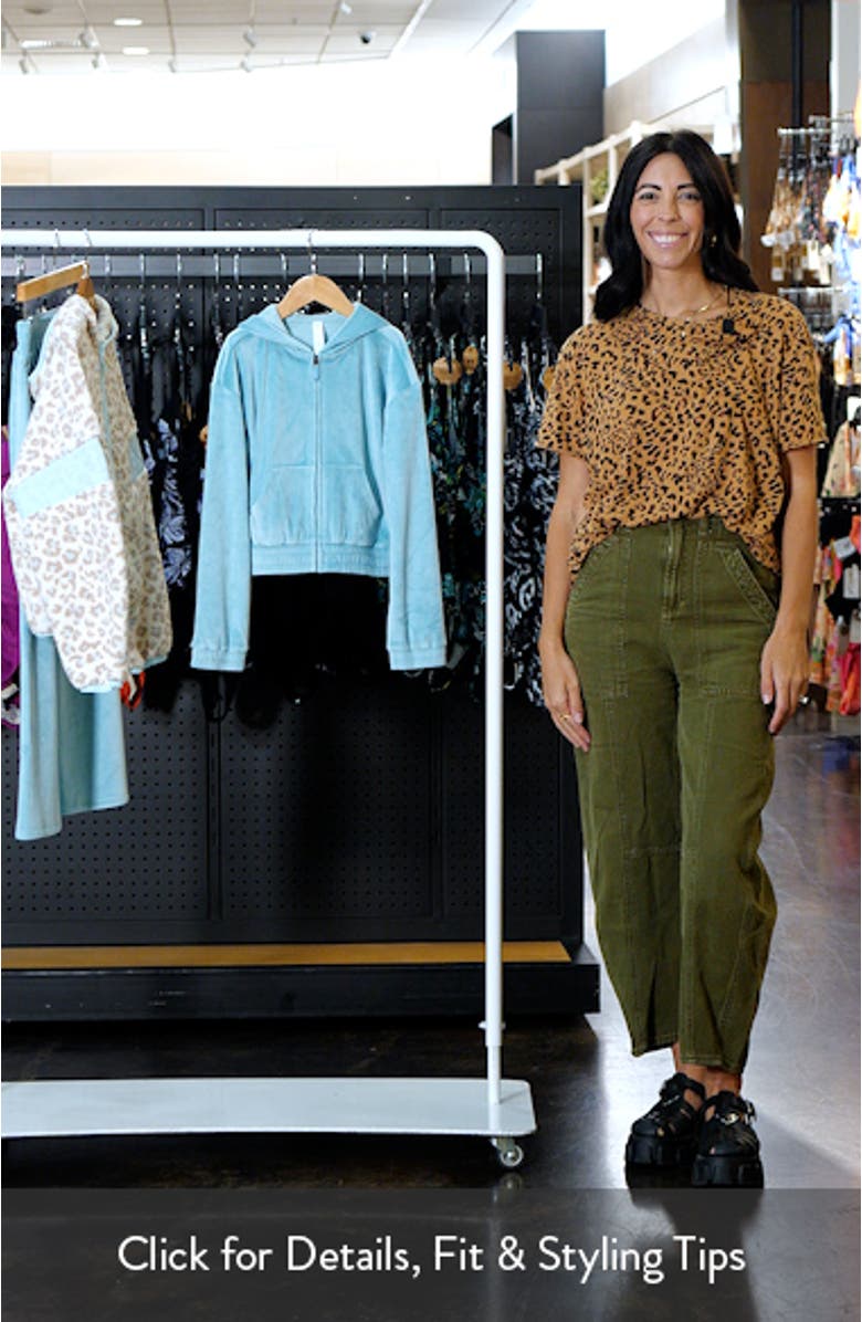 Kids' Cosmos Velour Zip Hoodie, sales video thumbnail