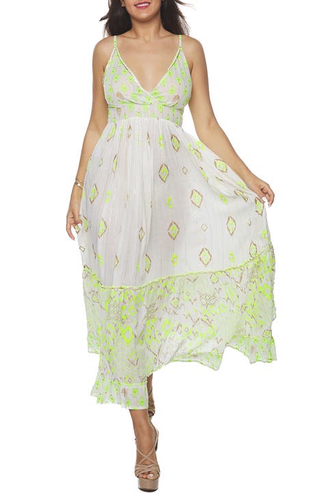 V-Neck Maxi Sundress