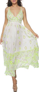 RANEES V-Neck Maxi Sundress