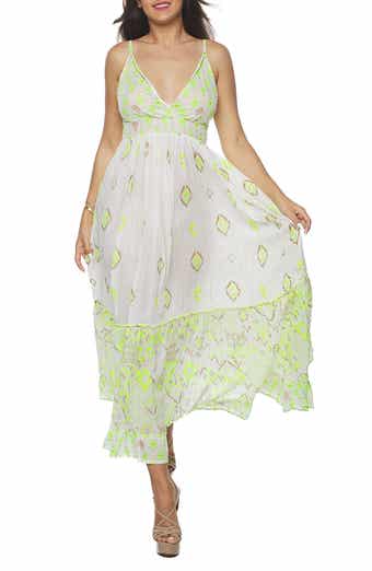 RANEES V-Neck Maxi Sundress
