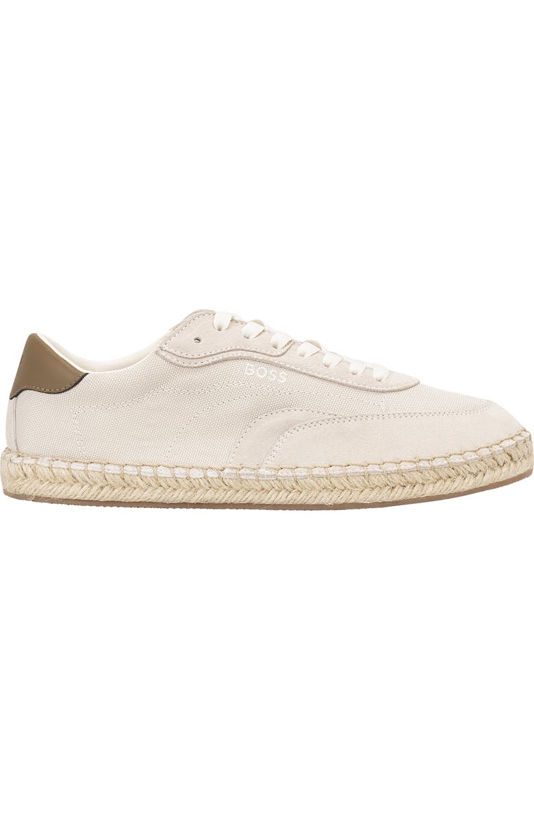 BOSS Carlynn Espadrille Sneaker, Main, color, Open White