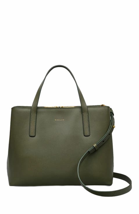 Dukes Place Medium Ziptop Satchel Bag