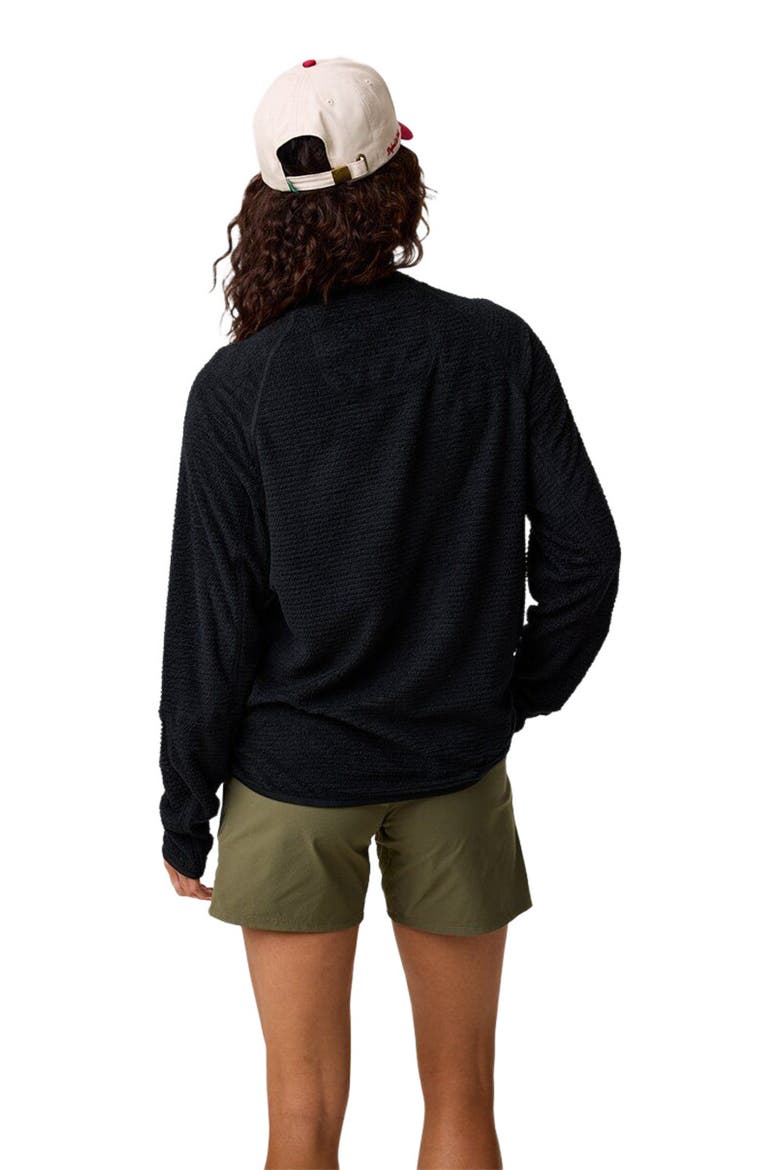 Bga Highliner Primaloft Air-Perm Fleece Crew, Alternate, color, Black