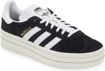 Adidas Originals Black Gazelle Bold Sneakers