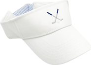Bits & Bows Golf Clubs Twill Visor