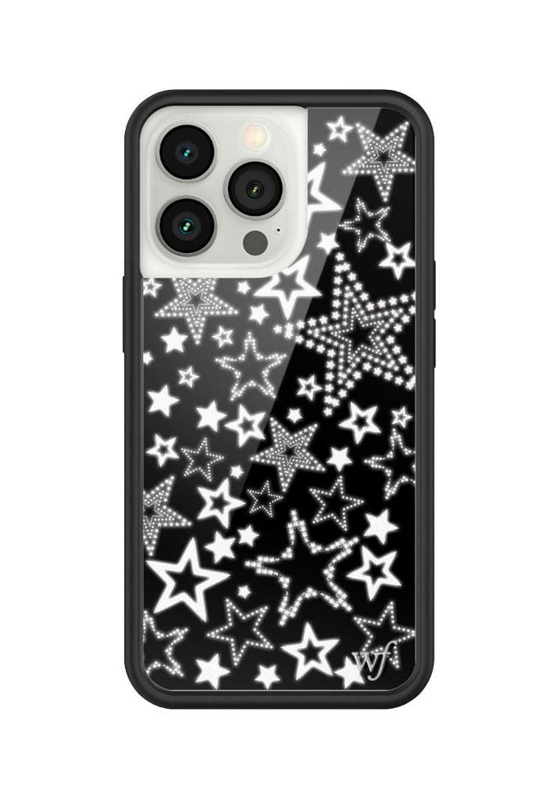 Star Girl iPhone Case, Alternate, color, Black