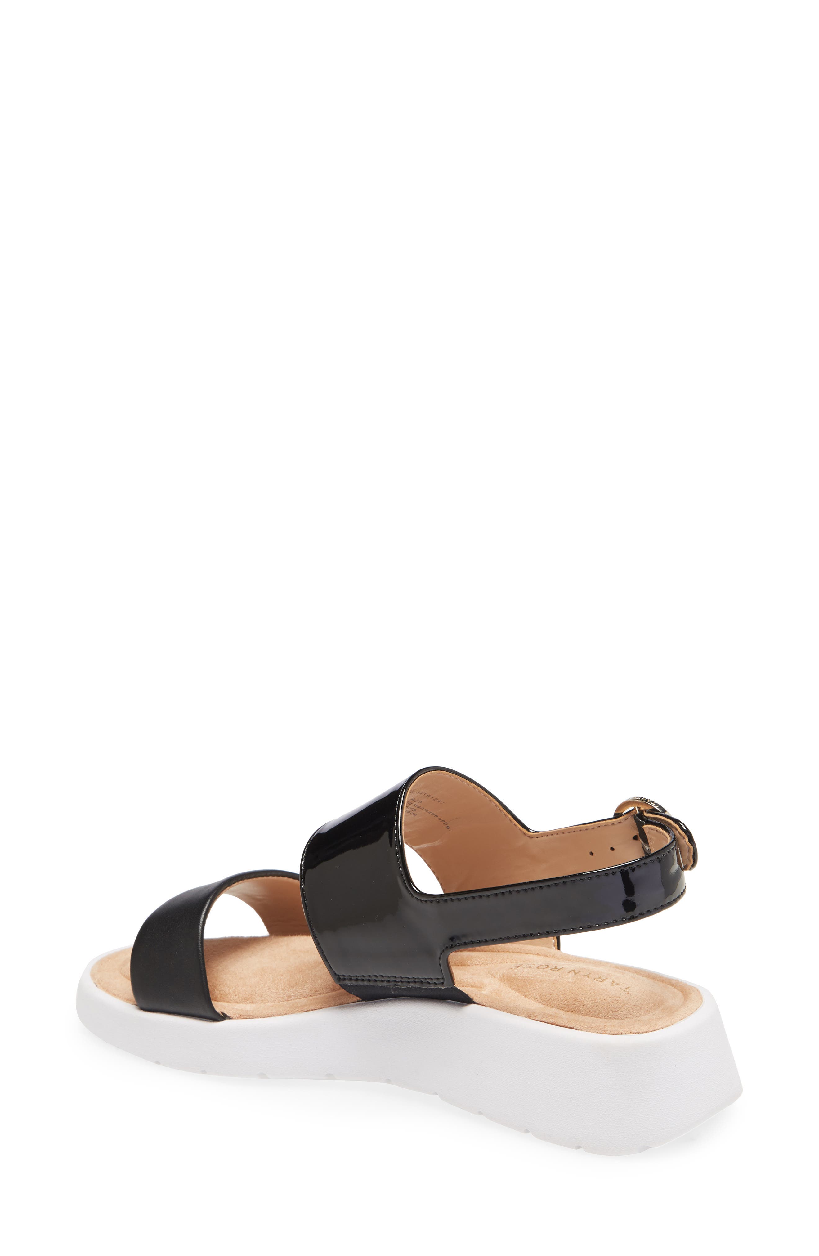 Taryn Rose Laura Platform Wedge Sandal, Alternate, color, 