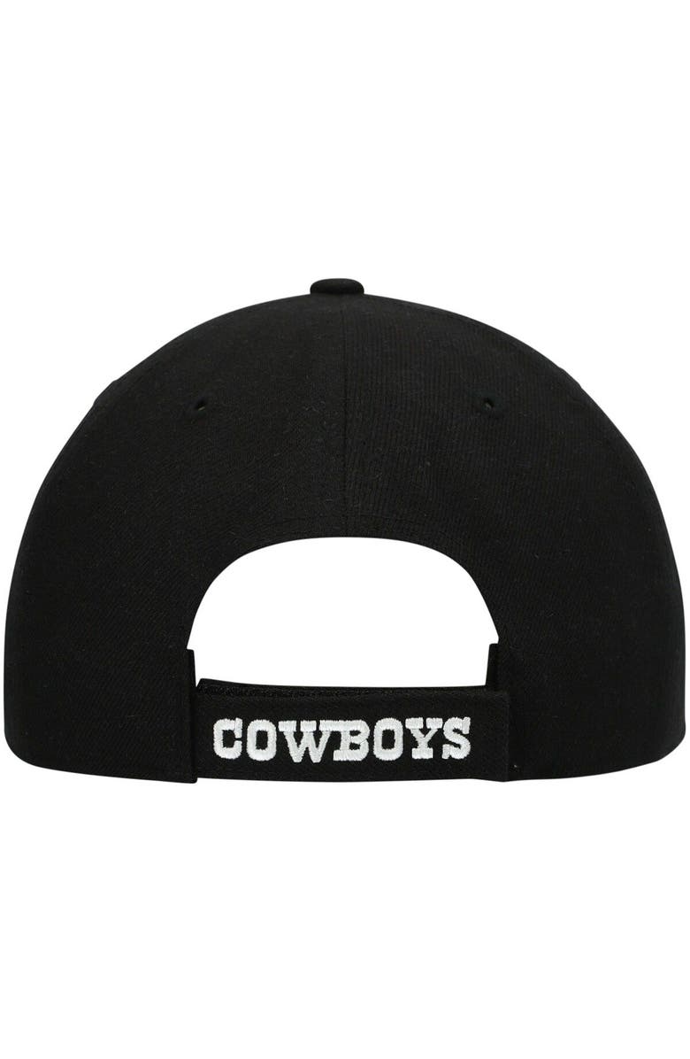 '47 Men's '47 Black Dallas Cowboys MVP Adjustable Hat, Alternate, color, Black