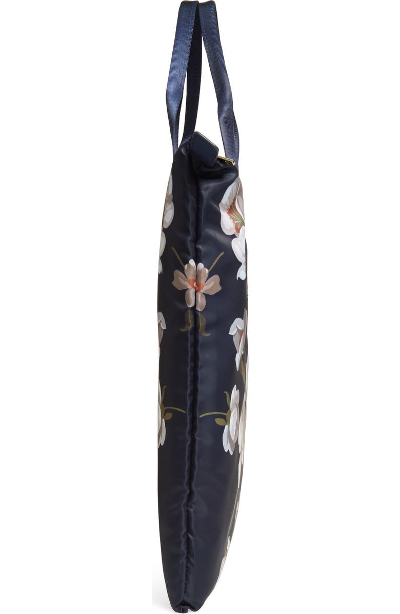 Ted Baker London Gisela Pearl Foldaway Shopper Tote & Pouch, Alternate, color,