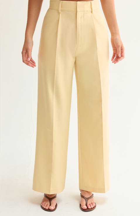 Wide Leg Trousers
