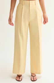 CRESCENT Wide Leg Trousers