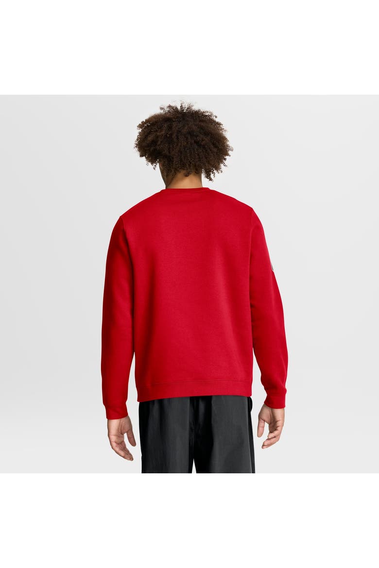 Men's Nike Red Georgia Bulldogs 2026 Sideline Club Sweatshirt, Alternate, color, Red