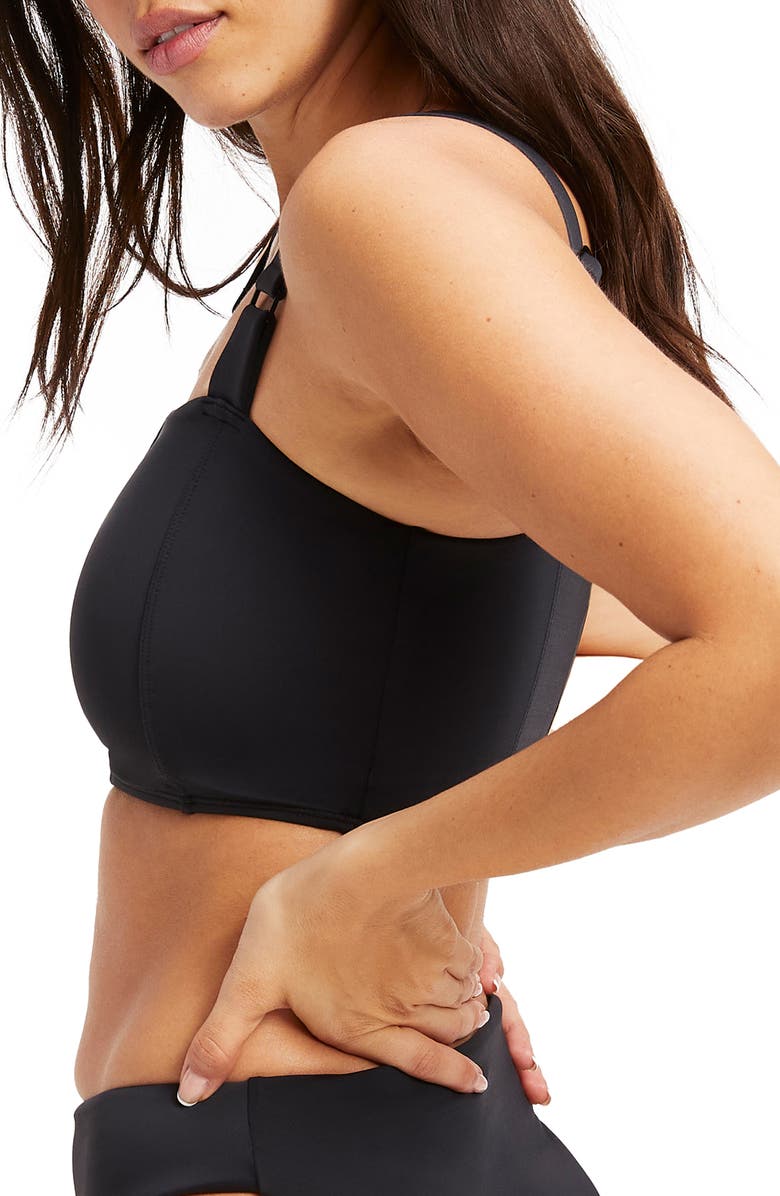 Good American Contour Bikini Top, Alternate, color, 