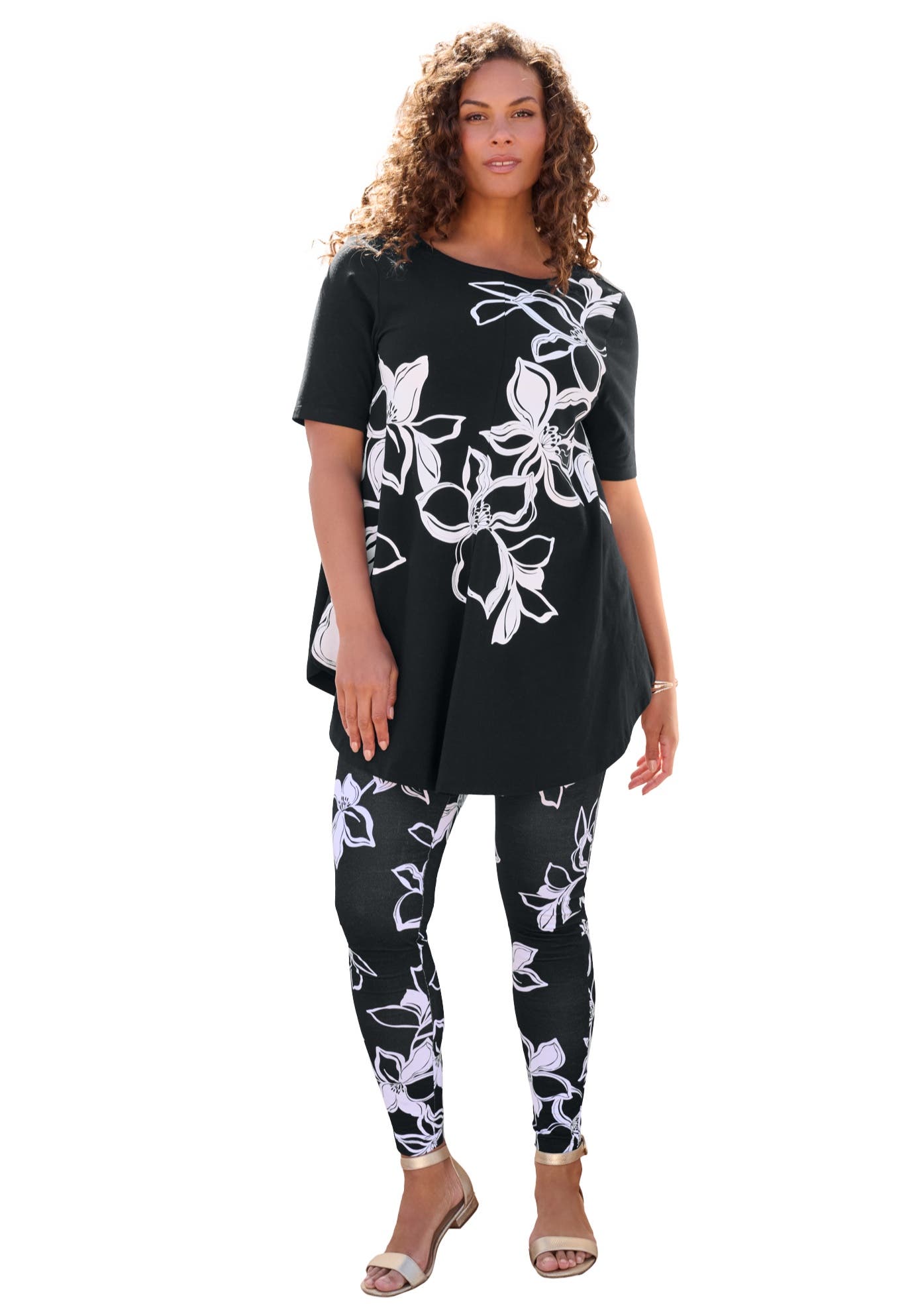 selected BLACK WHITE FLOWERS