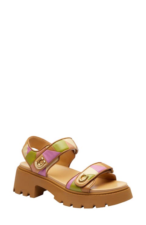 Brynn Ankle Strap Platform Sandal (Women)