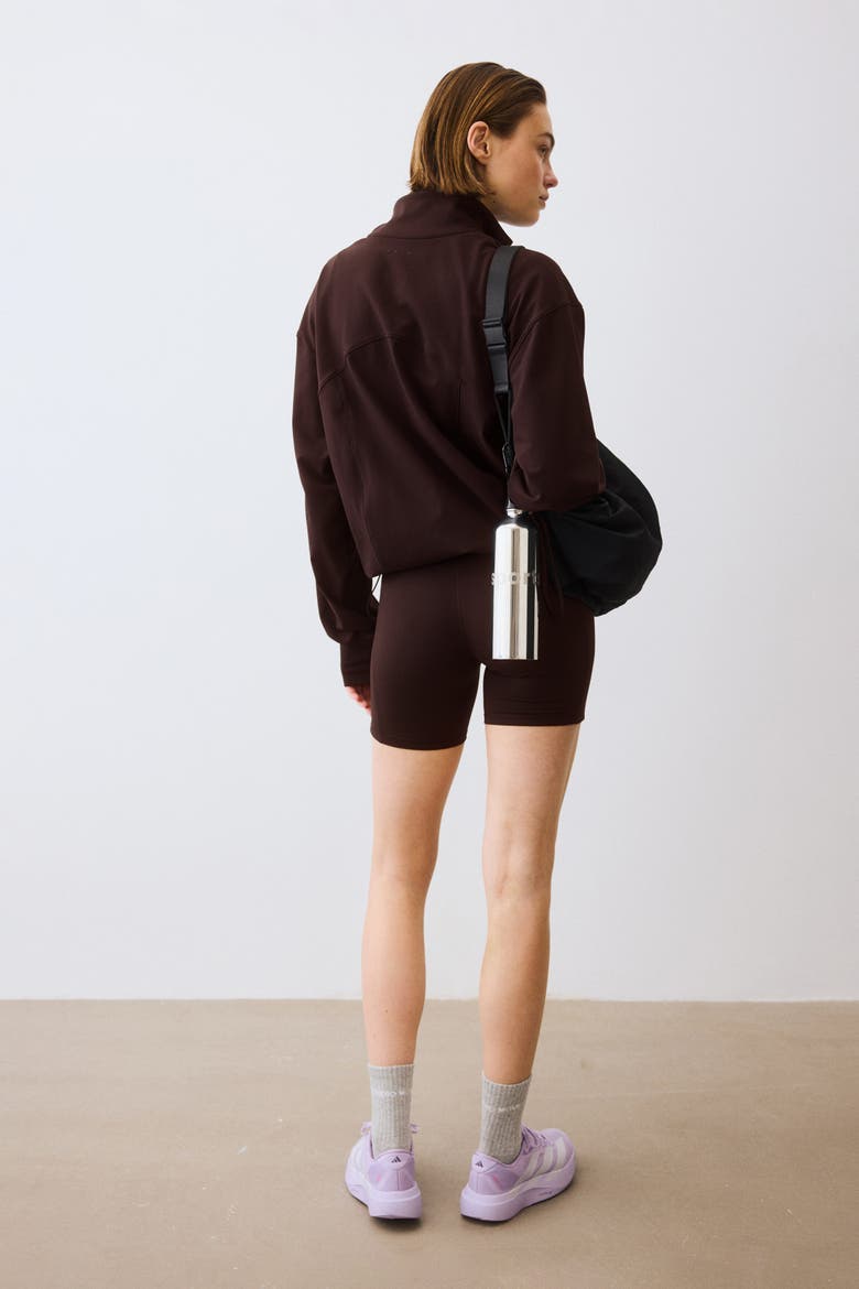 Sports Track Jacket With Softmove, Alternate, color, Warm brown