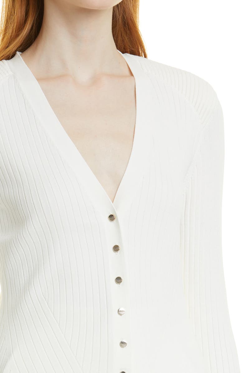 Ted Baker London Kiiarra Ribbed Cardigan, Alternate, color, 